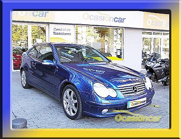 MERCEDES&nbsp;CLASE-C&nbsp;2000 163 cv sportcoupe C200K AUT. 3p Aut.